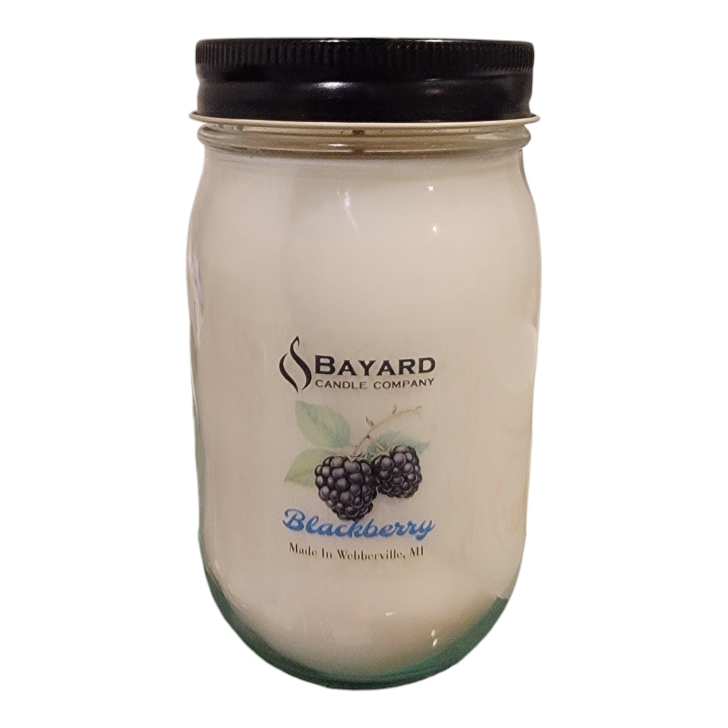 Blackberry Soy Candle - Soy Wax - 16oz Jar Long Lasting