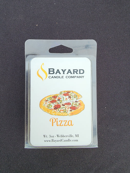 Pizza soy wax melt by Bayard Candle Company 