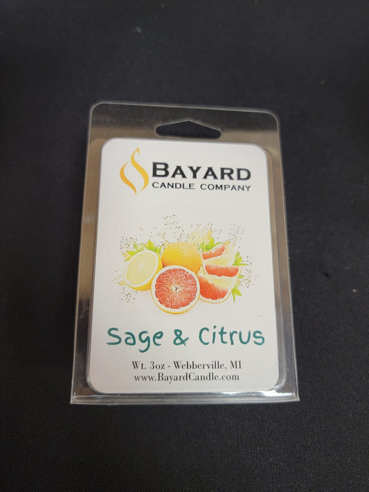 Sage and Citrus Soy Wax Melt