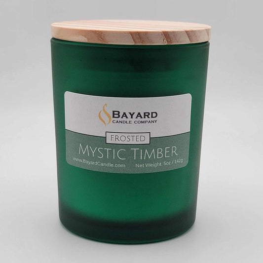 Frosted Mystic Timber Soy Candle