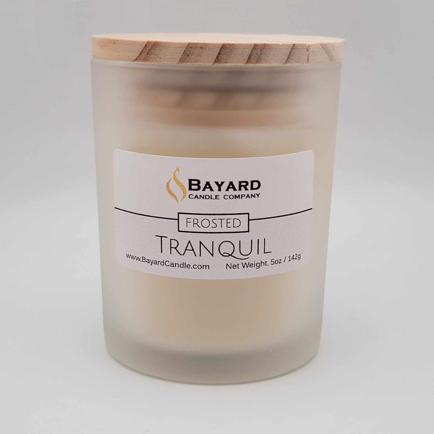 Frosted Tranquil Soy Candle