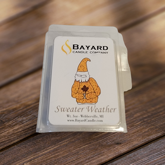 sweater weather wax melts - by Bayard Candle Company