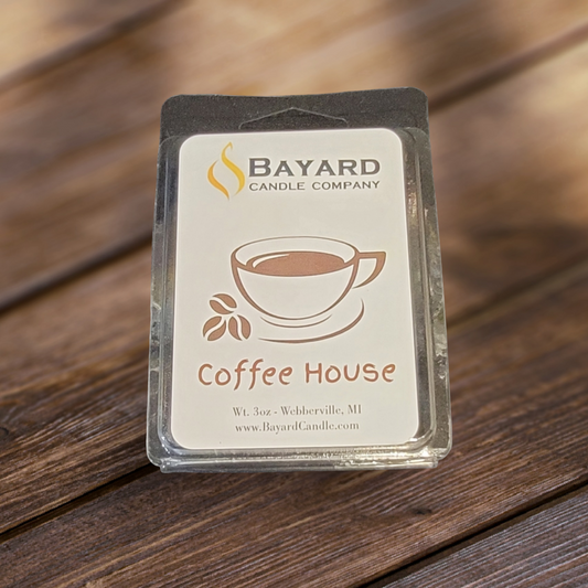 Coffee House Soy Wax Melt top