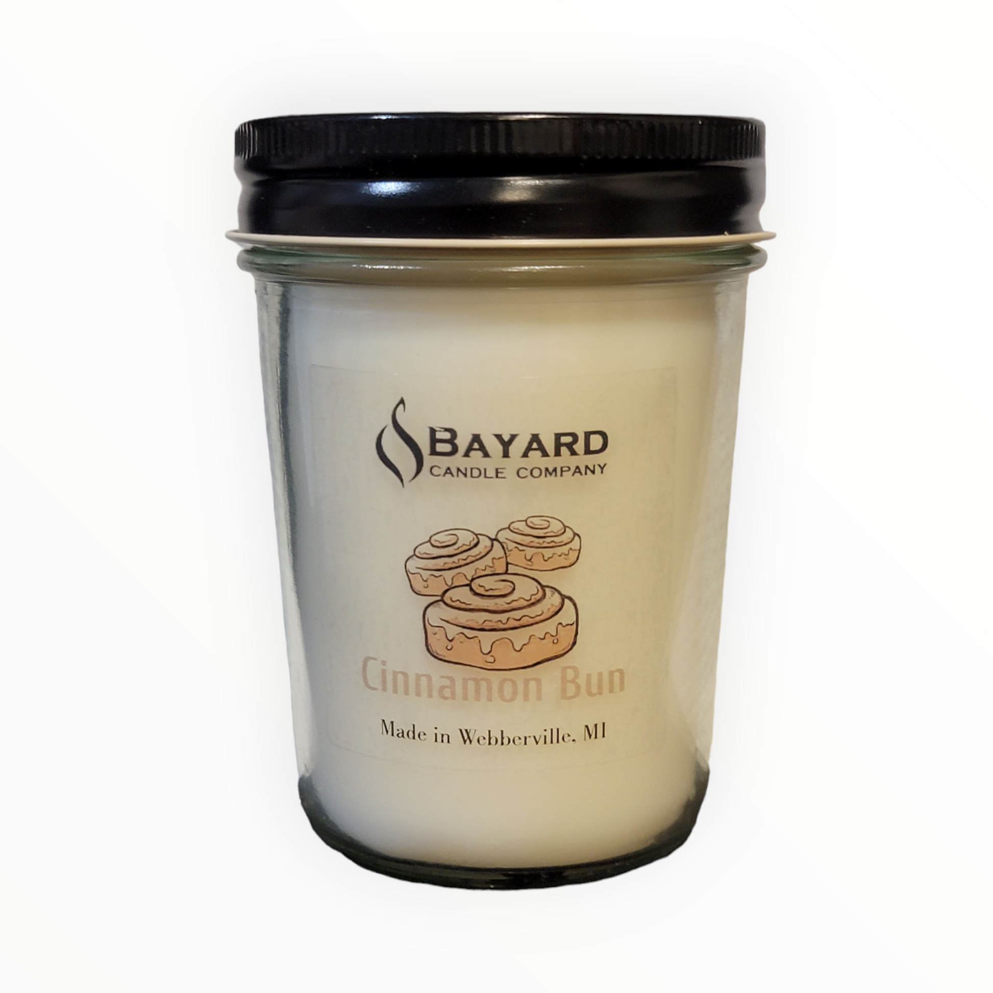 Cinnamon Bun soy candle 8oz