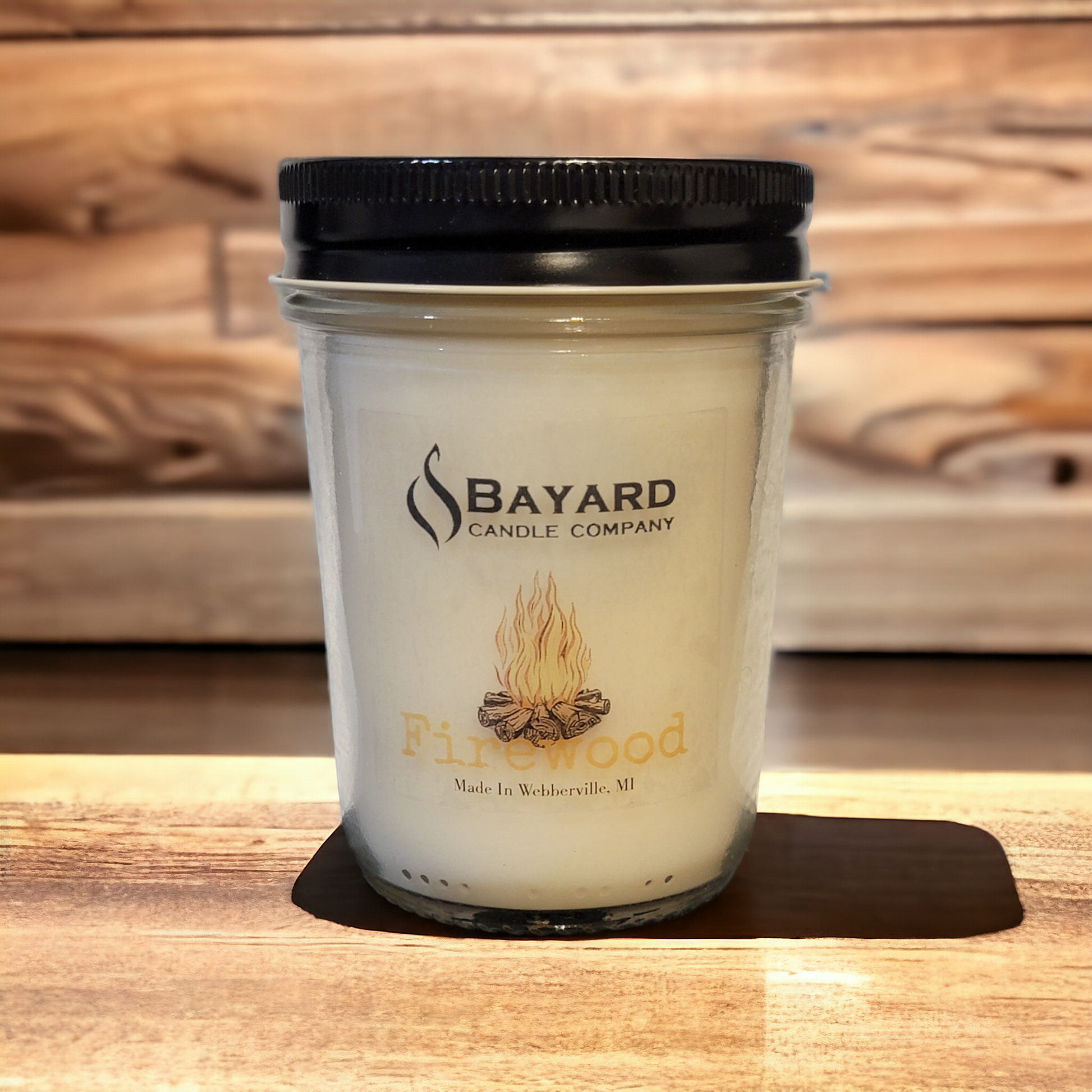 Firewood Soy Candle 8oz