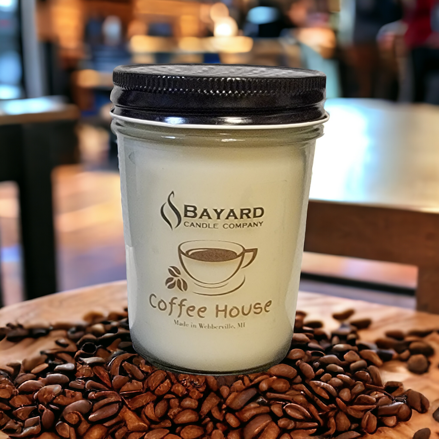 Coffee House Soy Candle 8oz