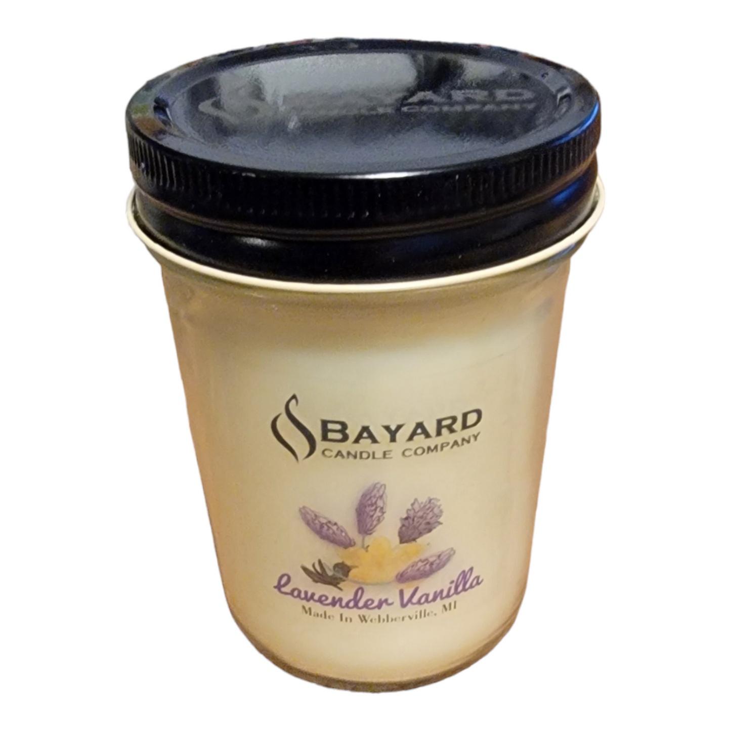 Lavender Vanilla Soy Candle by Bayard Candle Company