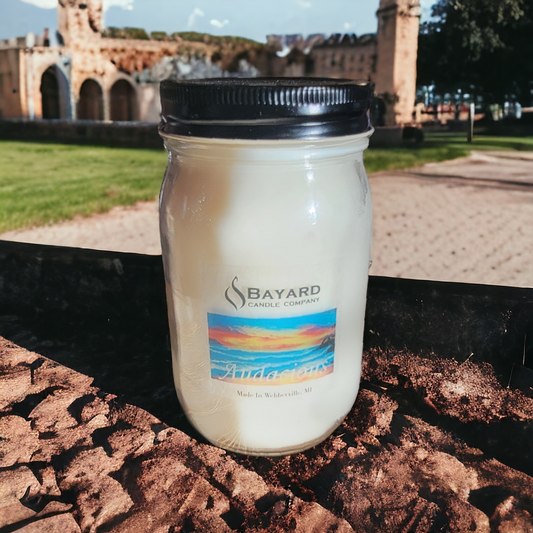 16oz Audacious Soy Candle by Bayard Candle Company