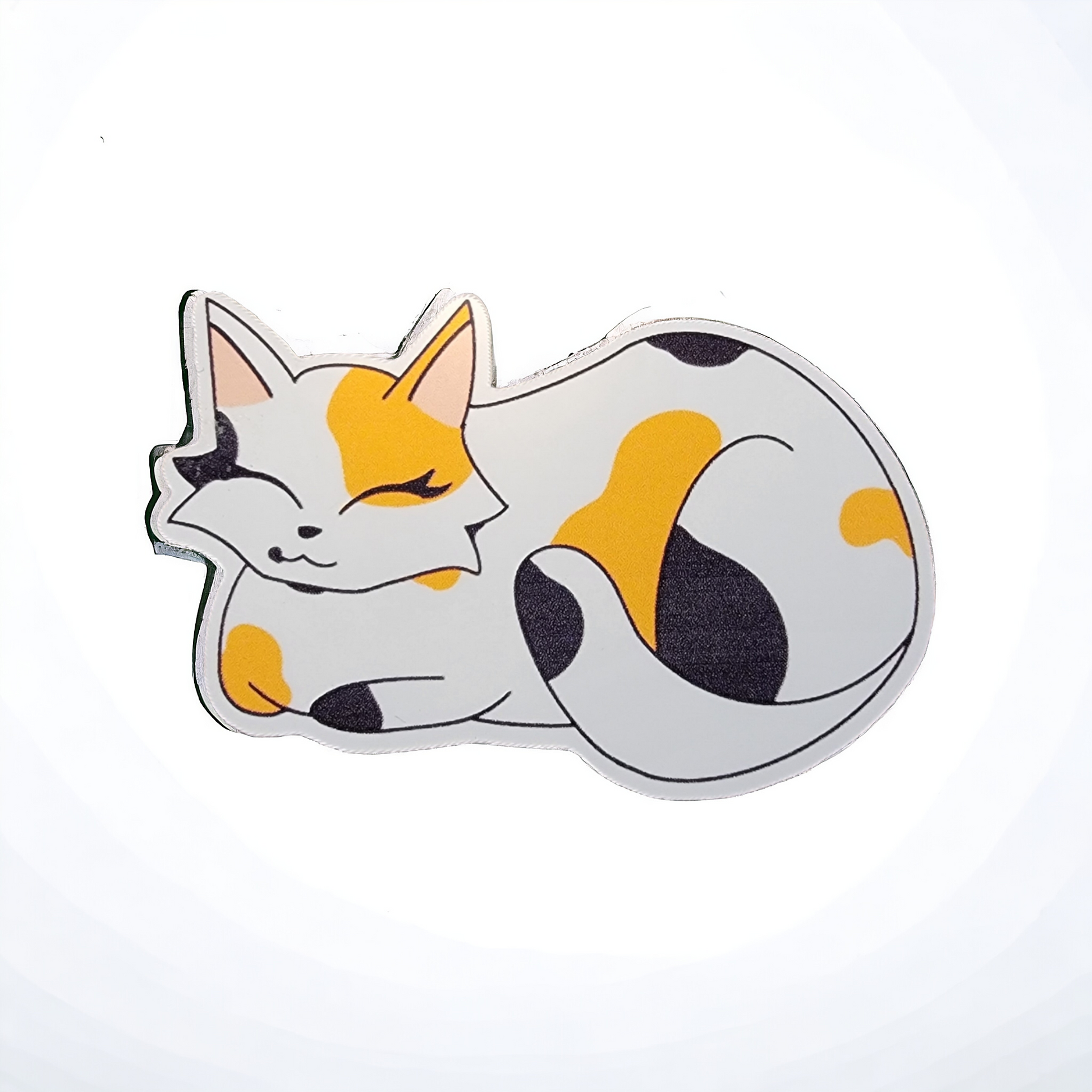 Loaf Calico Cat Sticker