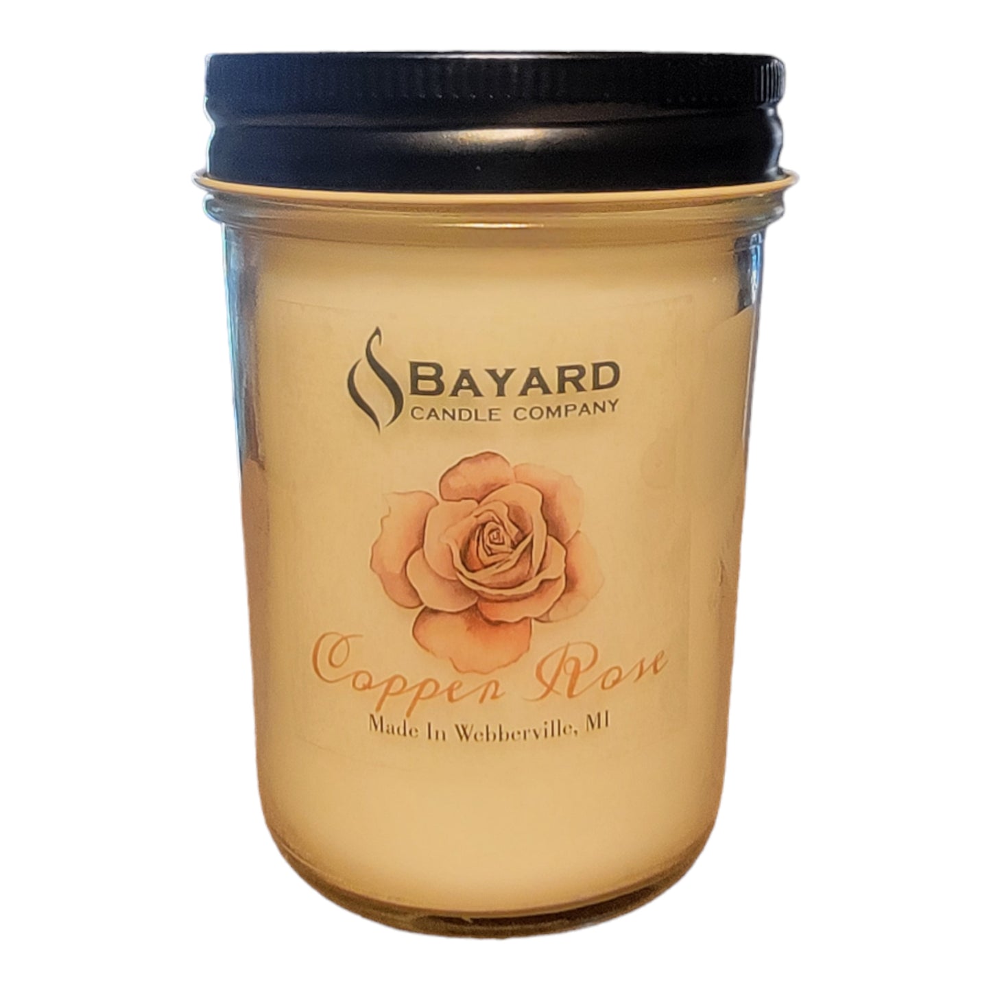 Copper Rose Soy Candle 8oz