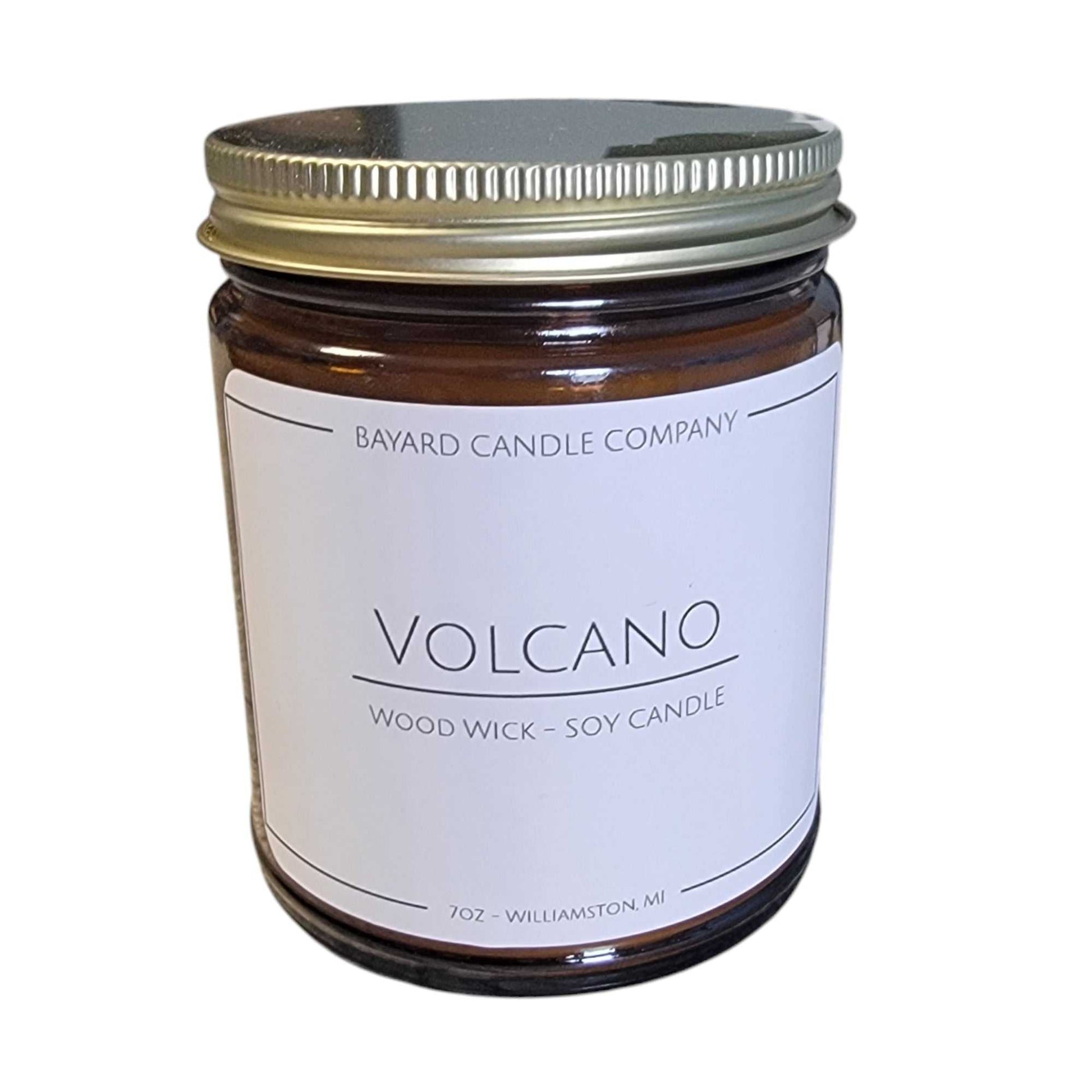 Volcano Wood Wick Candle