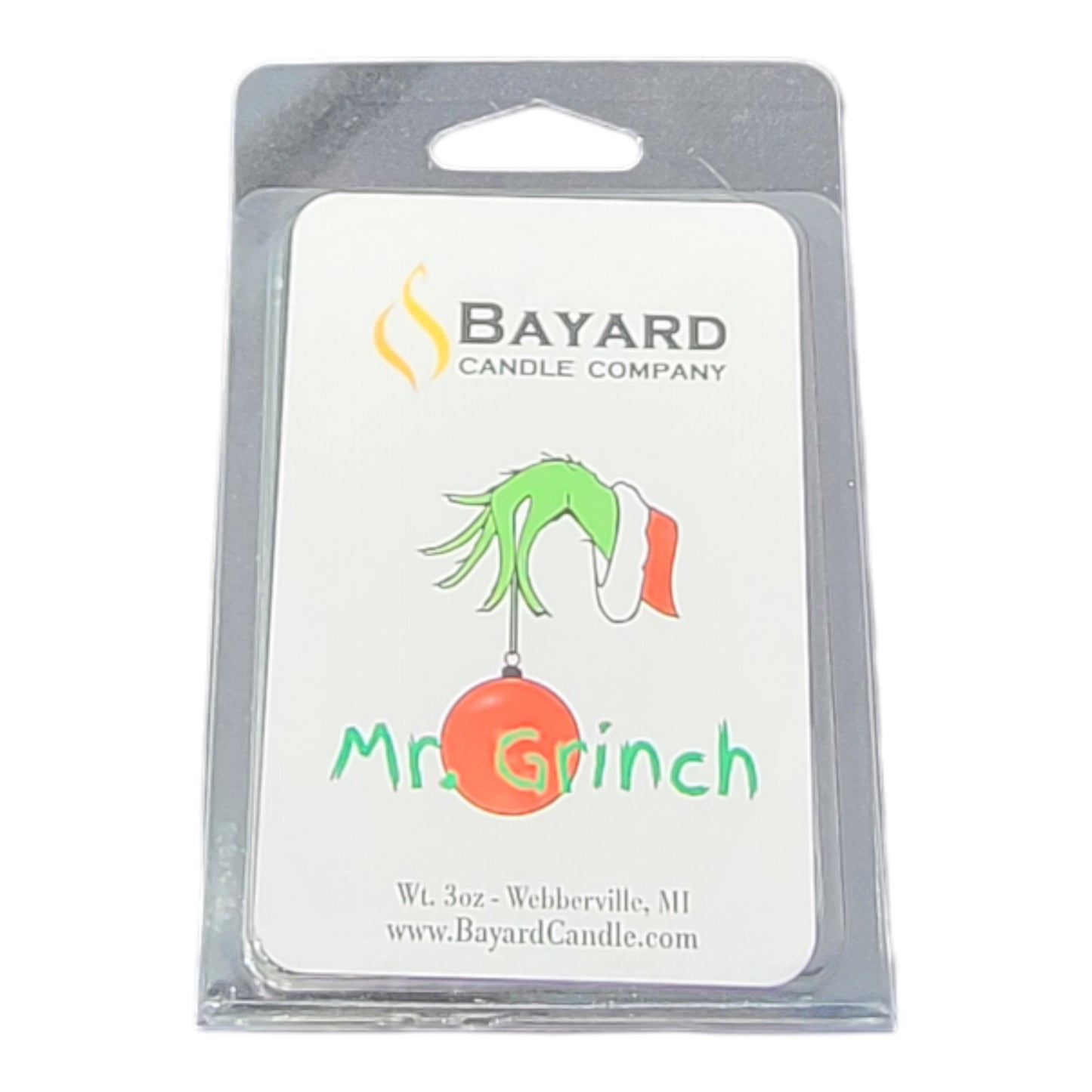 Mr Grinch Soy Wax Melt by Bayard Candle Company