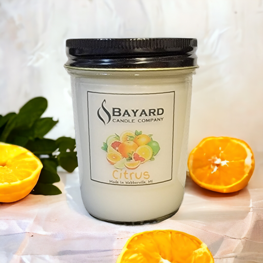 Citrus Soy Wax Candle by Bayard Candle Company