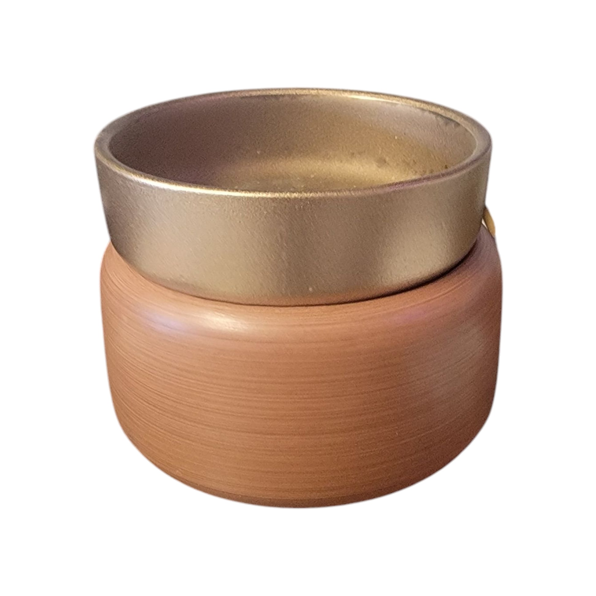 Pewter Walnut Wax Warmer