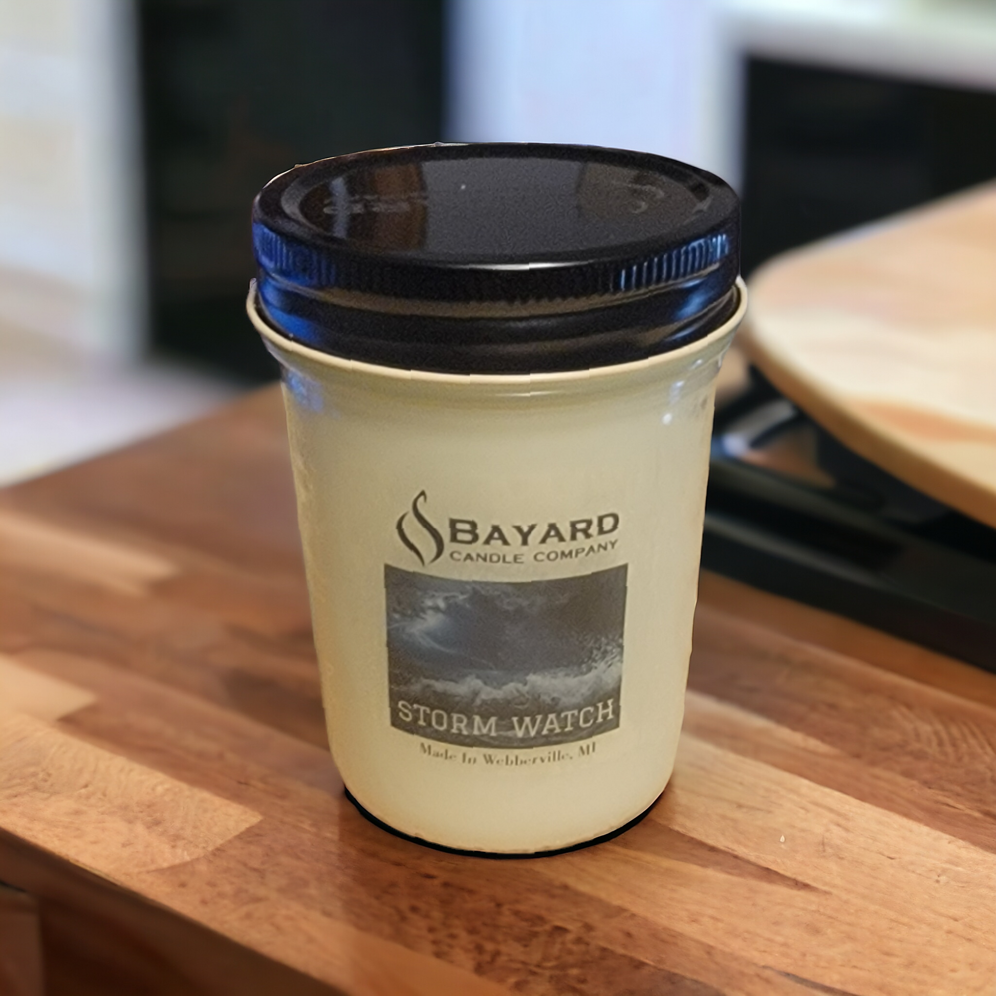 Storm Watch Soy Wax Candle - Michigan Made Webberville, MI