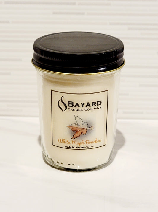 White Maple Bourbon Candle