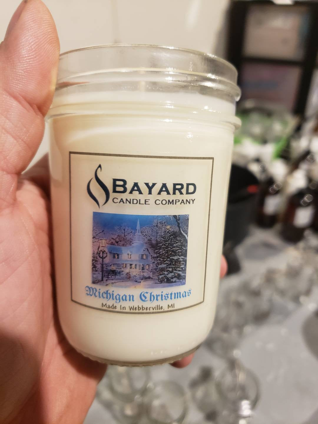 Michigan Christmas Soy Candle