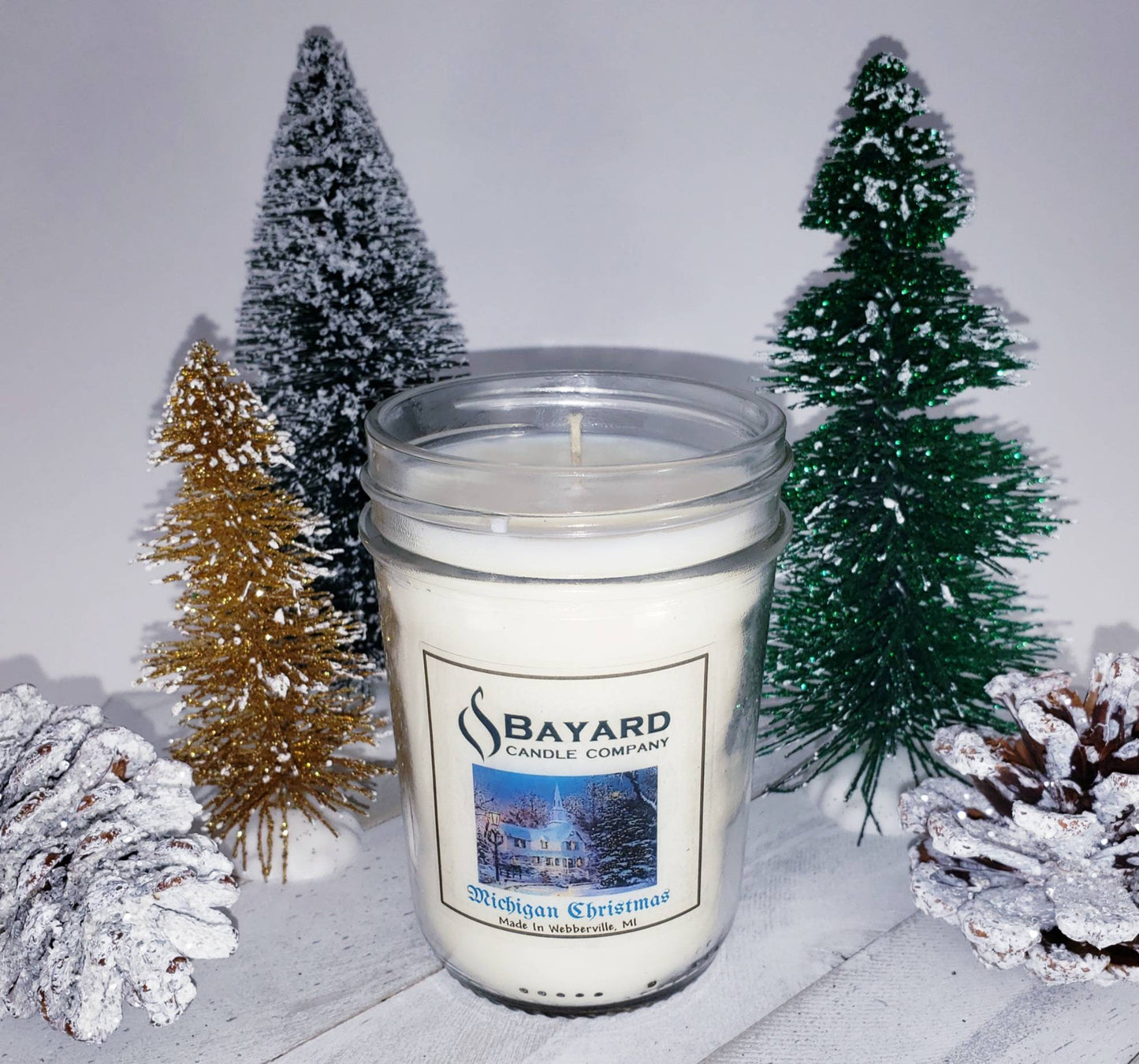 Michigan Christmas Soy Candle - 8oz