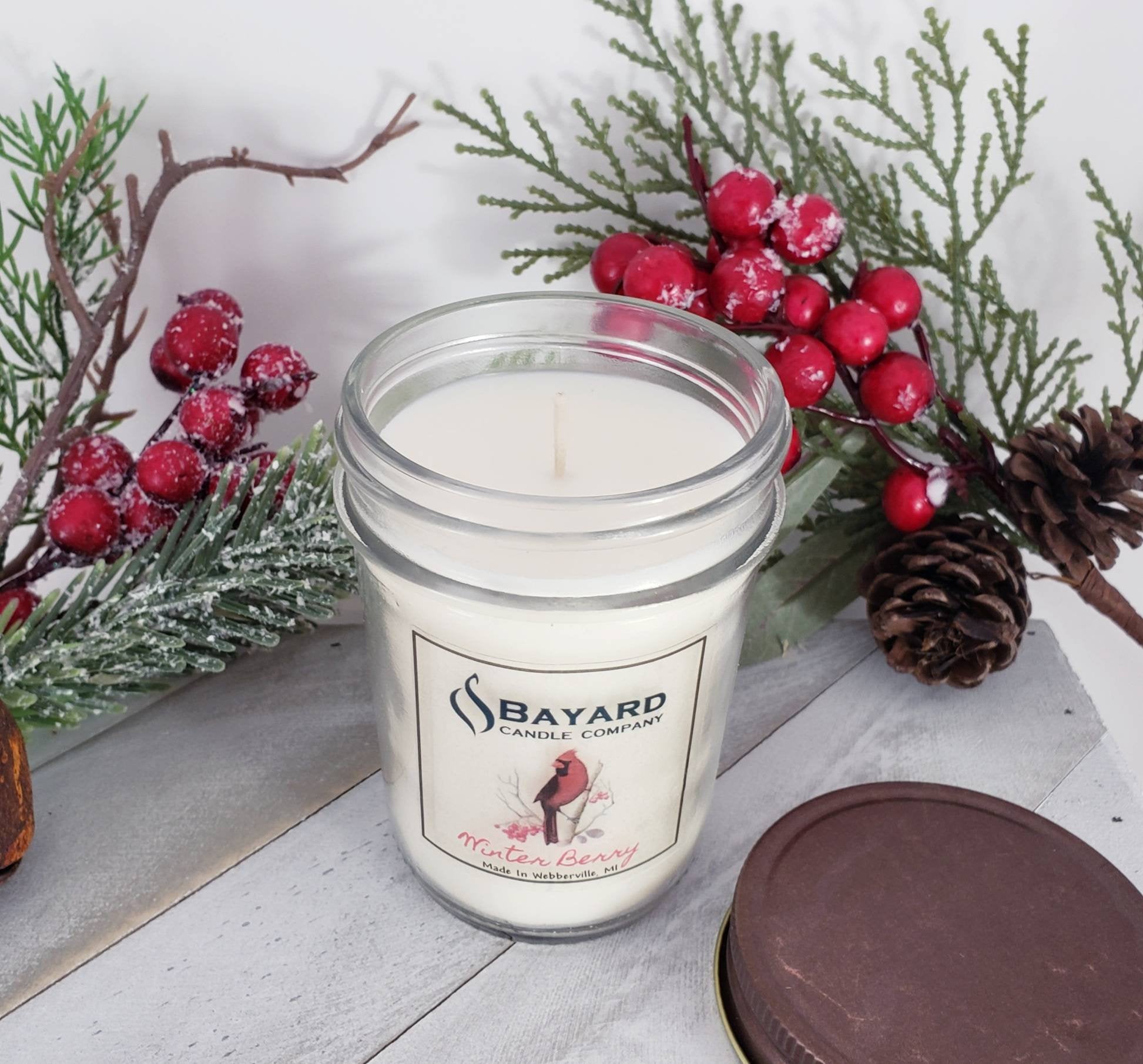 Winter Berry Soy Candle 8oz